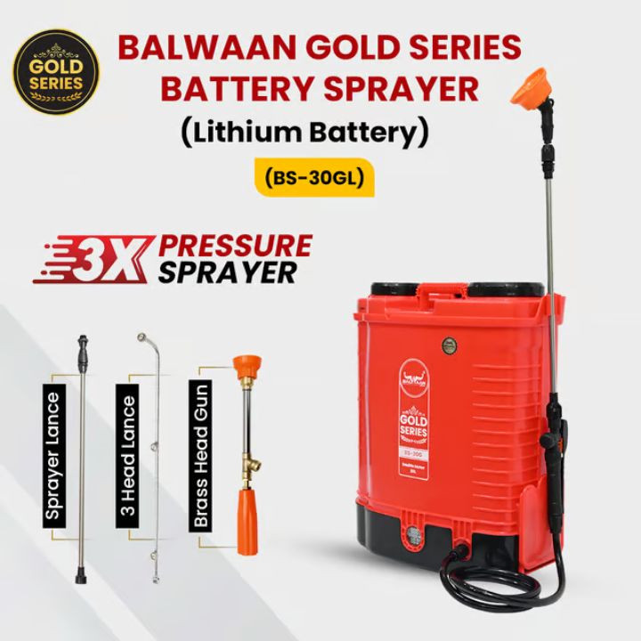 Balwaan BS 30GL (Gold Series) Battery Sprayer (Lithium Ion) – thumb